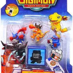 Deals 😀 Digimon Data Squad Set 2 PVC Figures [Damaged Package] 🥰