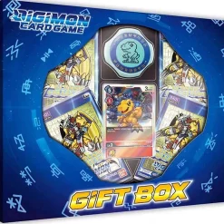 Flash Sale 🌟 Digimon Trading Card Game Holiday Box Gift Box [4 Booster Packs, Promo Card, Counter Case & More] 🎁