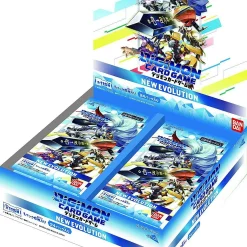 Promo 😉 Digimon Trading Card Game New Evolution Booster Box BT-01 [JAPANESE, 24 Packs] 😍