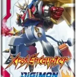 Hot Sale 😉 Digimon Trading Card Game XROS Encounter Booster Pack BT10 [12 Cards] 😉