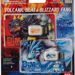 Best deal 🧨 Digimon Vital Hero Volvcanic Beat & Blizzard Fang DIM Card Set 2-Pack [Vol. 01] 🛒